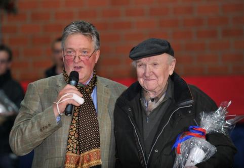 Heinrich Klatte und der fast 90-jährige Josef Landwehr. Foto: Becker